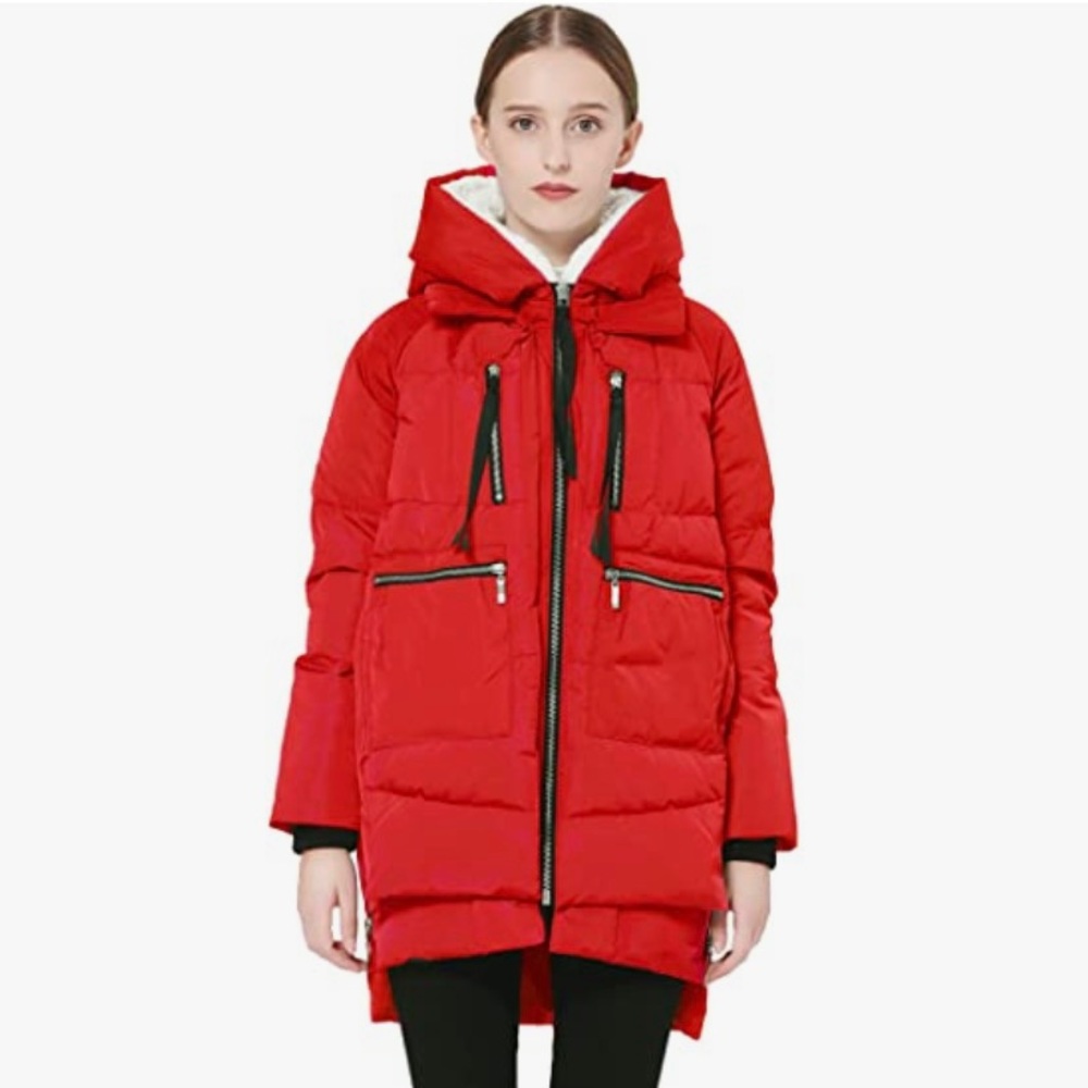 Orolay Down Jacket In Red SZ Small